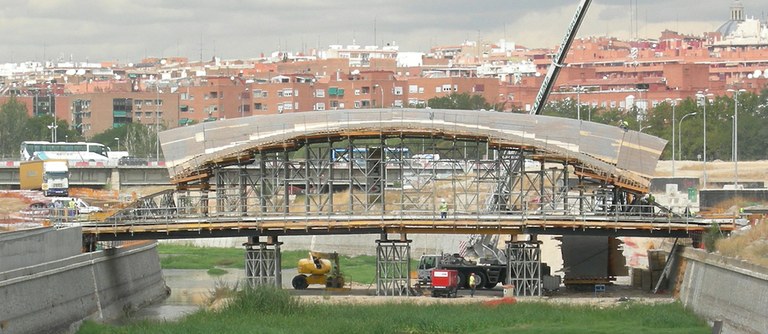 Pasarela Manzanares de Madrid