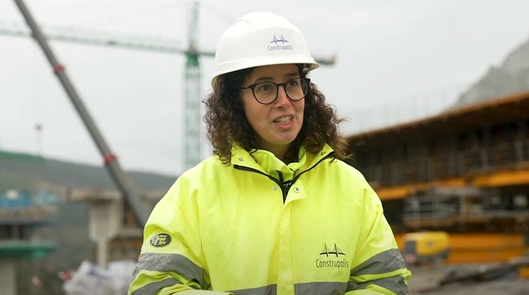 Berta Hevia, Jefa de Obra - Construgomes